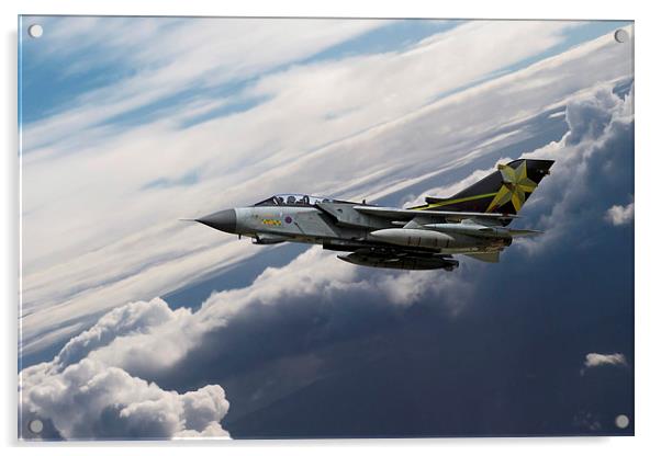 31 Squadron 90th Tornado   Acrylic by J Biggadike