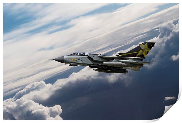 31 Squadron 90th Tornado   Print by J Biggadike