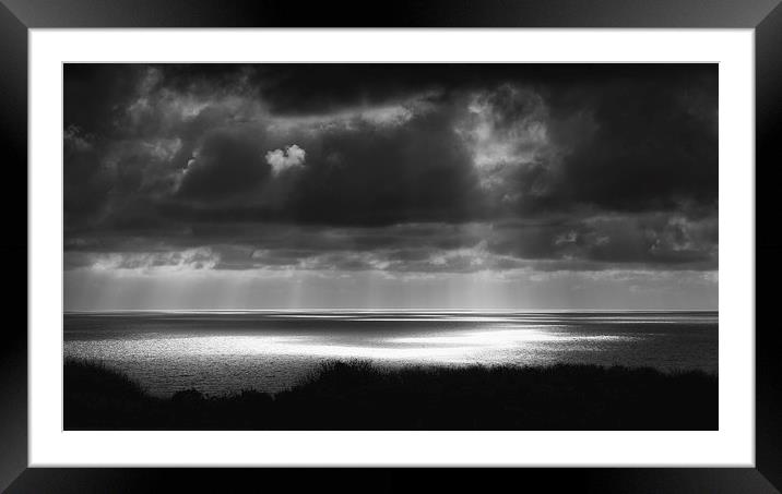  The English Channel Framed Mounted Print by Nigel Jones
