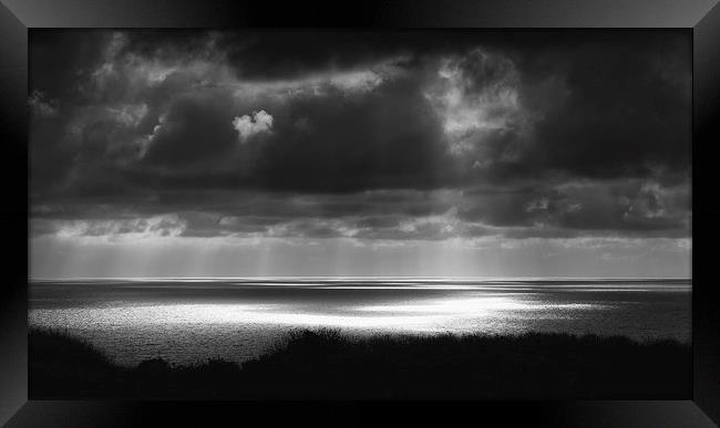  The English Channel Framed Print by Nigel Jones