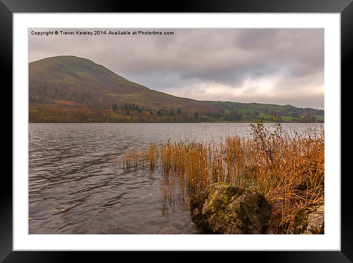 Buttermere Framed Mounted Print by Trevor Kersley RIP