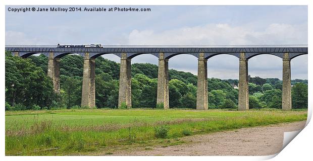 Pontcysyllte Aqueduct Wales Print by Jane McIlroy