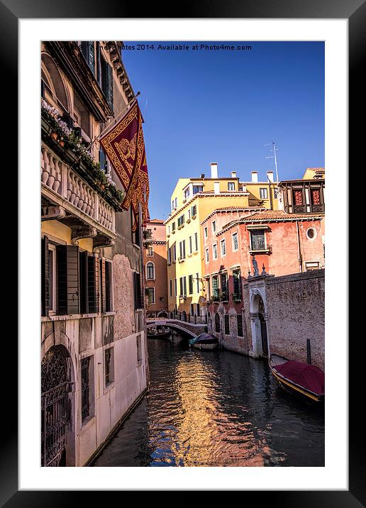  Venice Framed Mounted Print by Thanet Photos