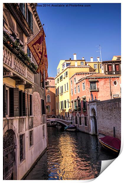  Venice Print by Thanet Photos