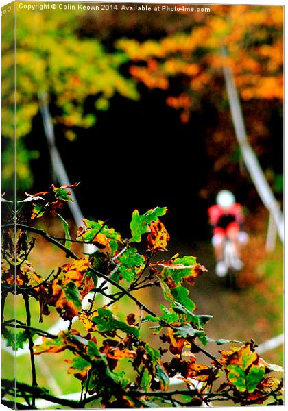  Cyclocross Canvas Print by Colin Keown
