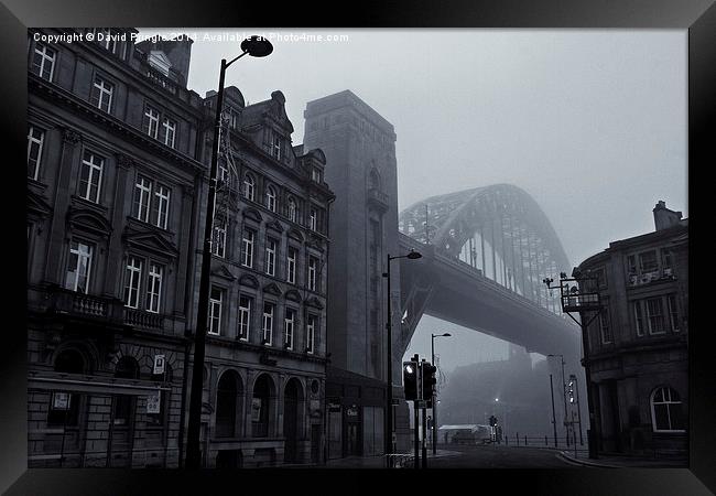 Fog on the Tyne Framed Print by David Pringle