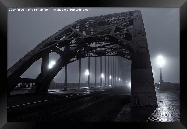 Fog on the Tyne Framed Print by David Pringle