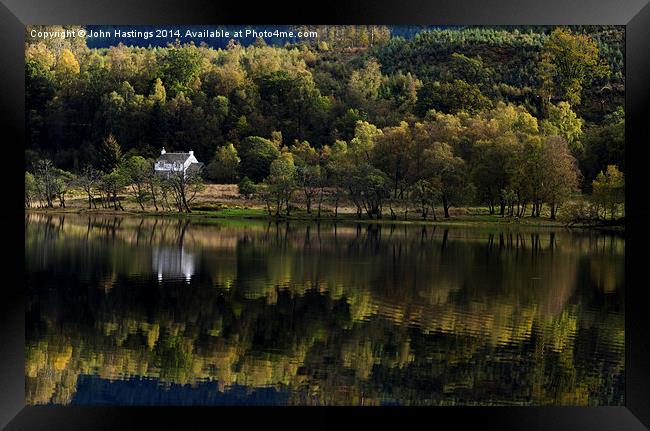 Tranquil Reflections Framed Print by John Hastings