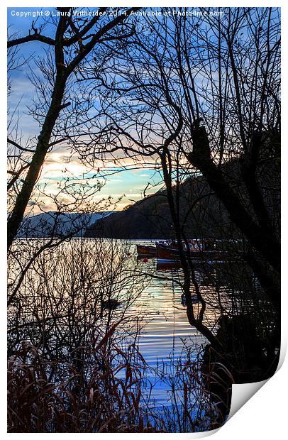Loch Lomond Sunset  Print by Laura Witherden