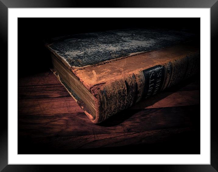  The Old Book Framed Mounted Print by Robin East