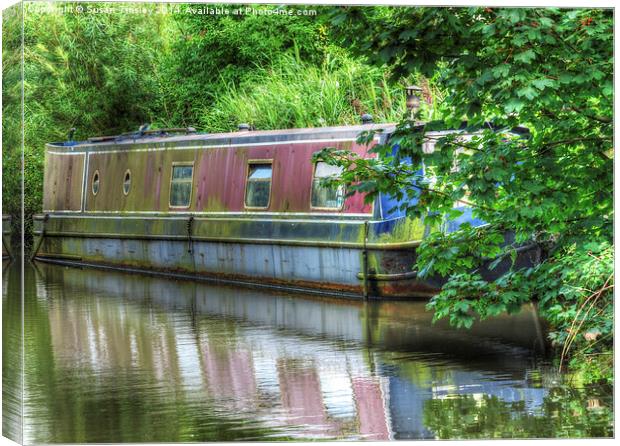 Turning to rust Canvas Print by Susan Tinsley