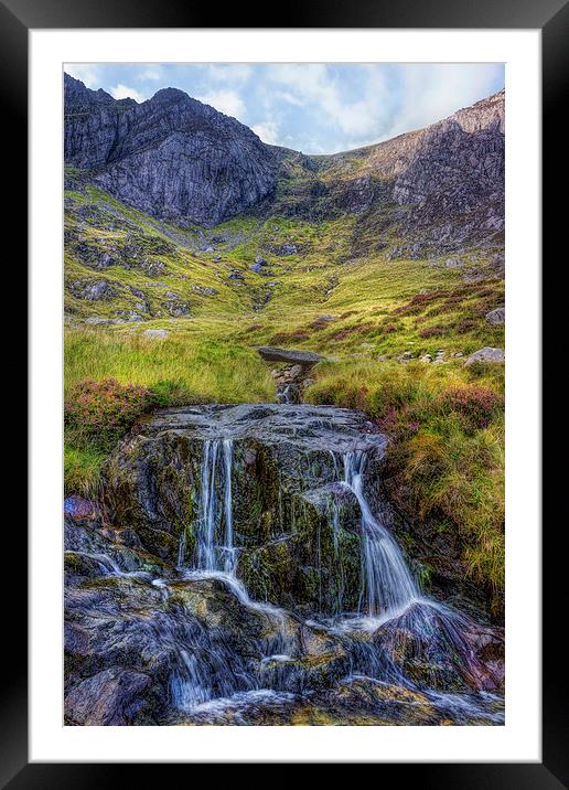 Lake Idwal Stream  Framed Mounted Print by Ian Mitchell