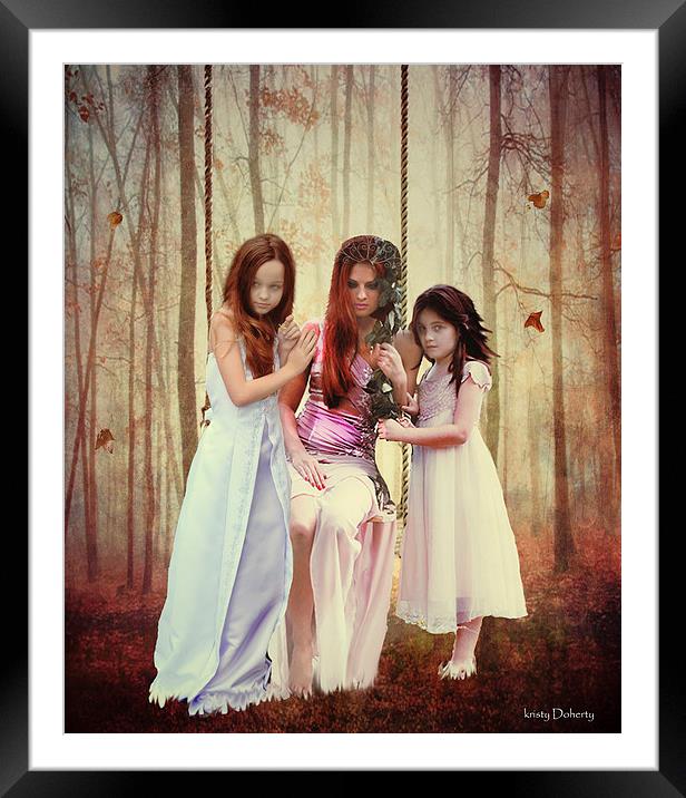  A mothers love Framed Mounted Print by kristy doherty