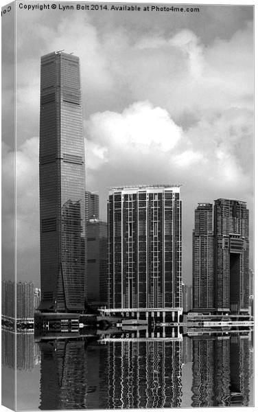  Hong Kongs Tallest Canvas Print by Lynn Bolt