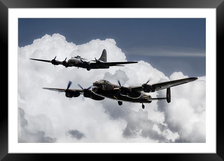 Bomber Brothers  Framed Mounted Print by J Biggadike