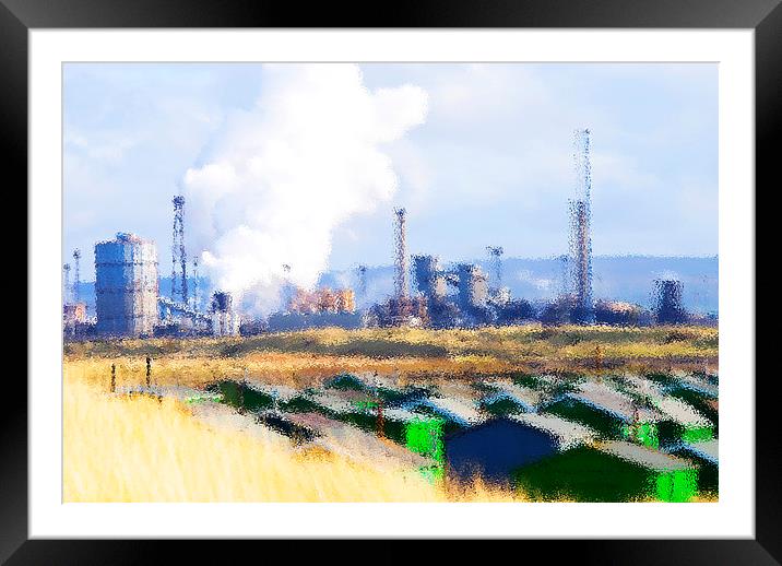  Impressions of The South Gare Framed Mounted Print by Rob Smith