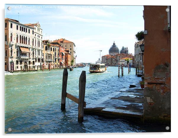  Grand Canal, Venice Acrylic by Graham Custance