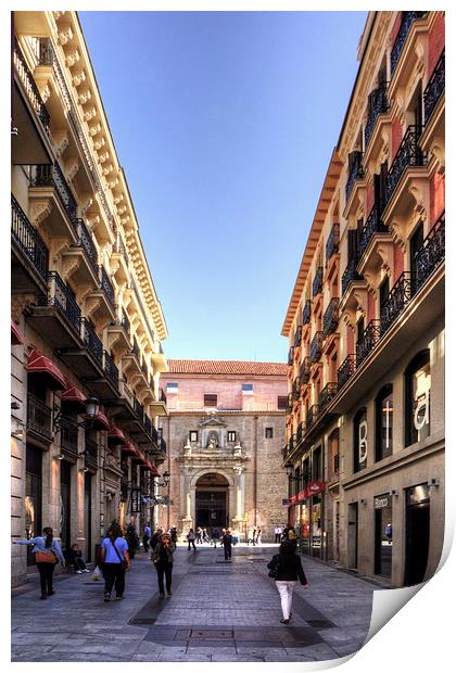 Calle de Galdo Print by Tom Gomez