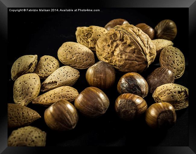  Simply Nuts Framed Print by Fabrizio Malisan