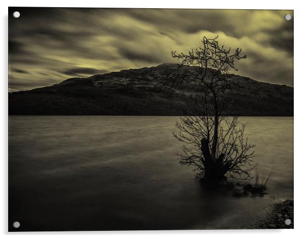 Loch Lomond Acrylic by Stuart Sinclair