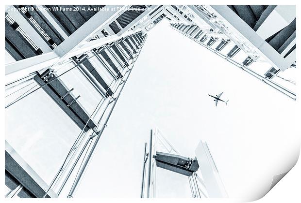 Ariving London Print by Martyn Williams