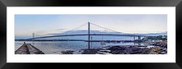  Forth Road Bridge Framed Mounted Print by Alan Sinclair