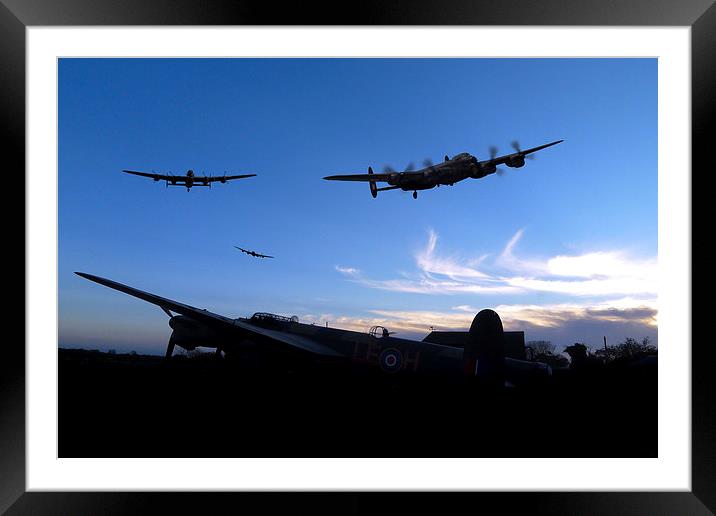 Dambusters outbound Framed Mounted Print by Oxon Images