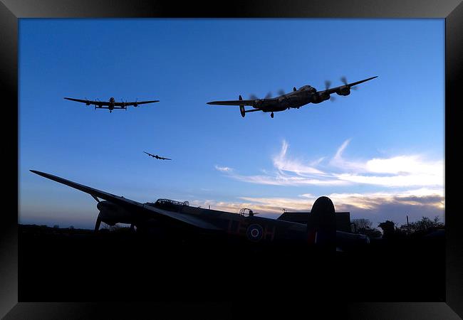Dambusters outbound Framed Print by Oxon Images