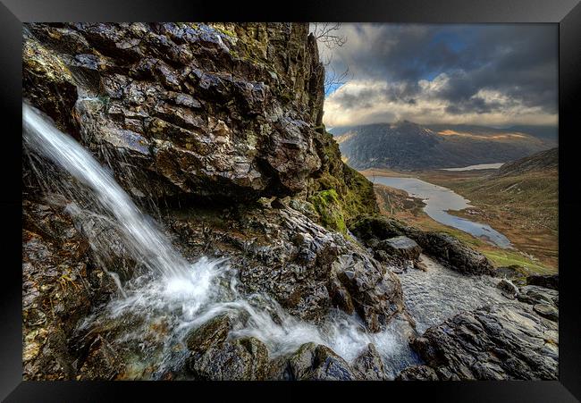  River at Cwm Idwal Framed Print by Rory Trappe