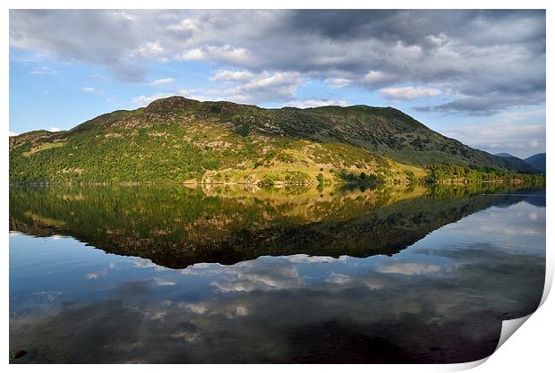  Reflections on Ullswater Print by Gary Kenyon