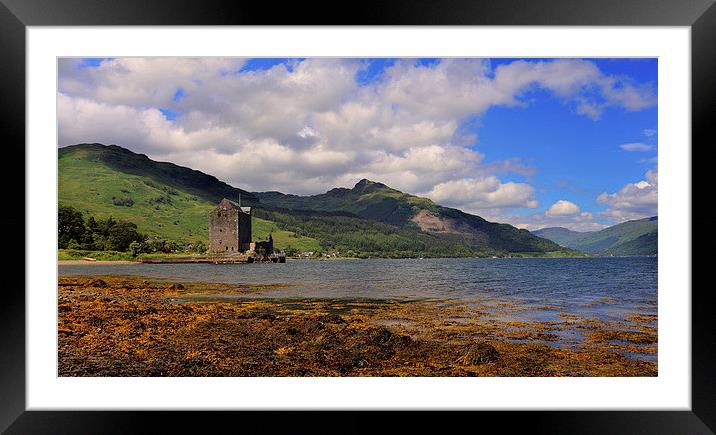 Carrick Castle, Loch Goil, Argyll, Scotland  Framed Mounted Print by Donald Parsons
