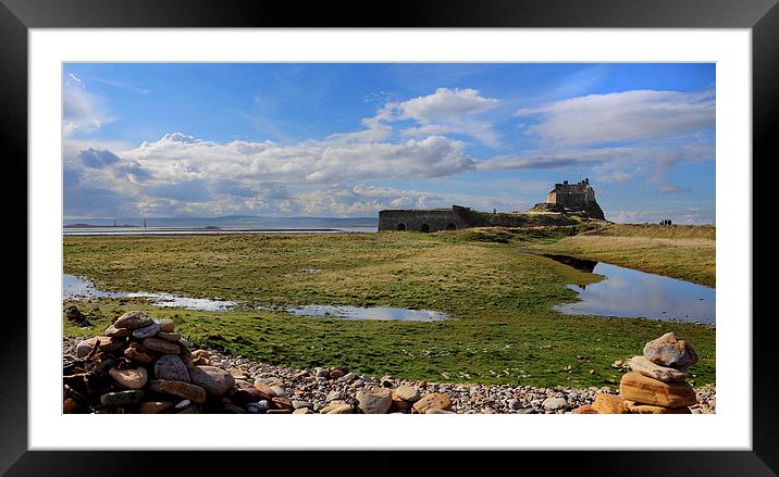 Lindisfarne Castle  Framed Mounted Print by Donald Parsons