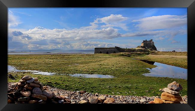 Lindisfarne Castle  Framed Print by Donald Parsons
