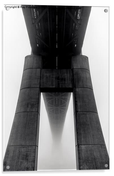   Queen Elizabeth II Bridge Acrylic by Ray Pritchard