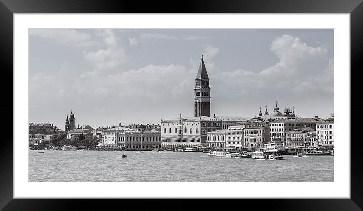 The campanile Framed Mounted Print by Gary Finnigan