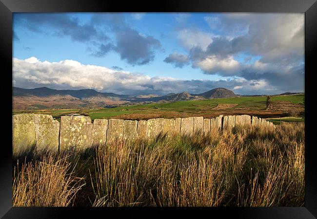 The Moelwyn Range Framed Print by Rory Trappe