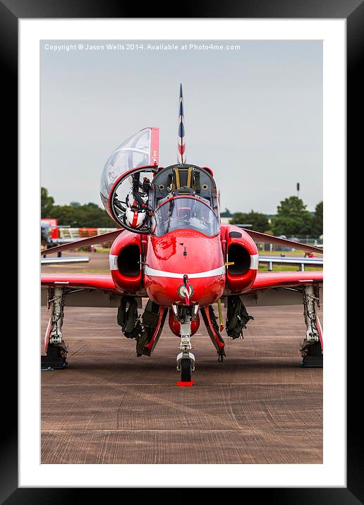  Red Arrows Framed Mounted Print by Jason Wells