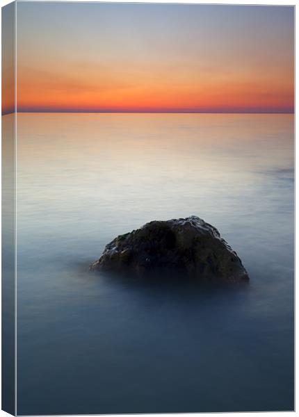 Peaceful Isolation Canvas Print by Mike Dawson