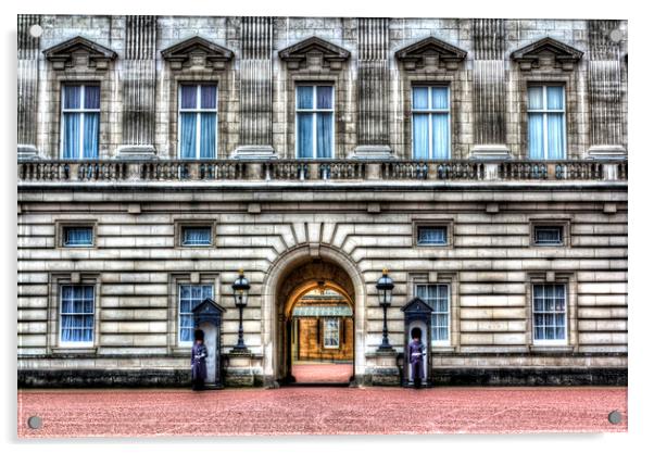 Buckingham Palace London Acrylic by David Pyatt