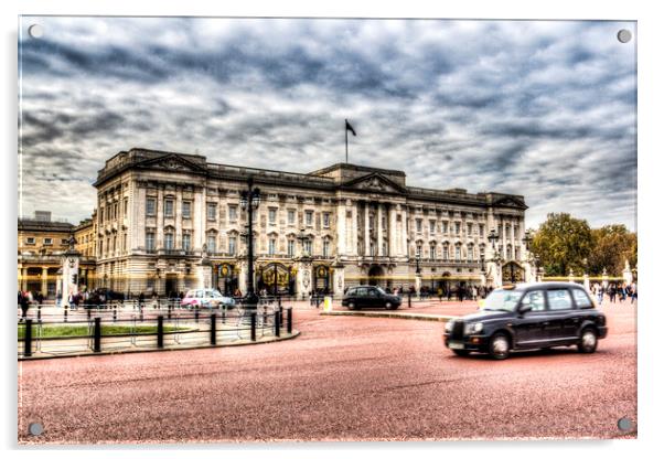  Buckingham Palace  Acrylic by David Pyatt