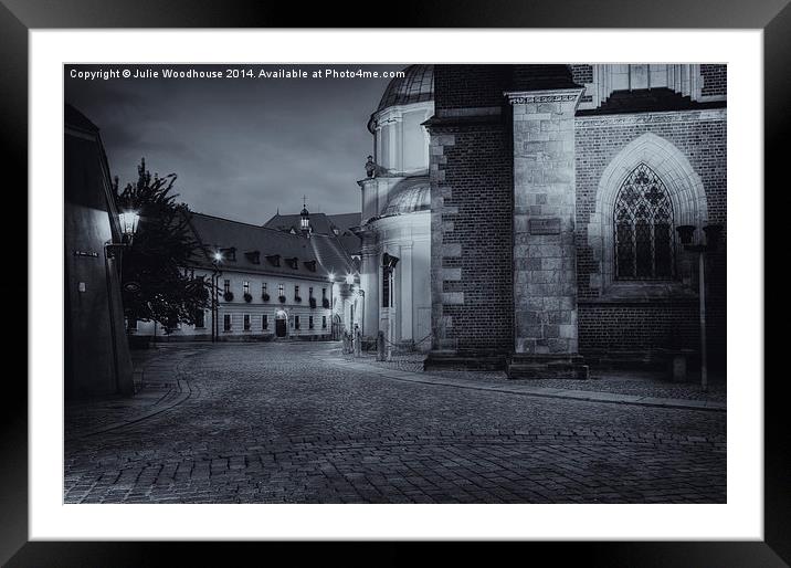 on Cathedral Island in Wroclaw Framed Mounted Print by Julie Woodhouse