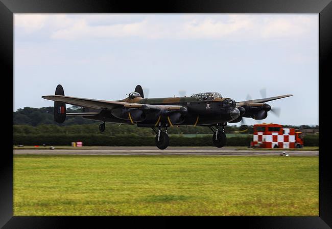 Lancasters return to base Framed Print by Oxon Images