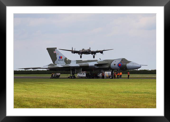  Avro Sisters at Waddington Framed Mounted Print by Oxon Images