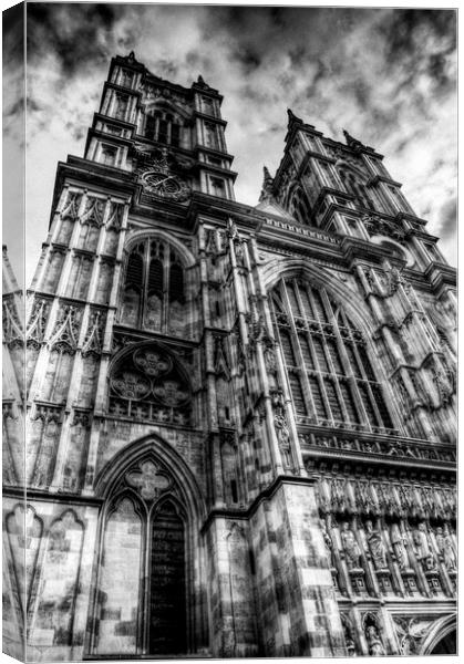 Westminster Abbey London Canvas Print by David Pyatt