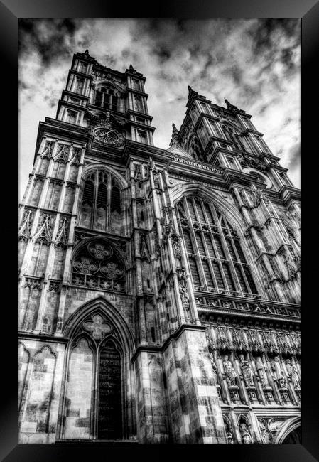 Westminster Abbey London Framed Print by David Pyatt