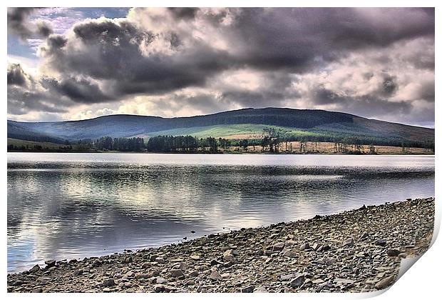  Catcleugh Reservoir Print by kevin wise