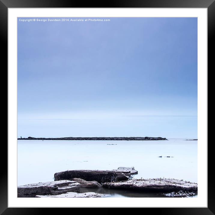  Simple Framed Mounted Print by George Davidson