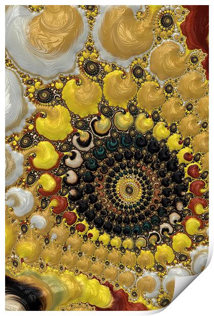 Sunflower Print by Steve Purnell