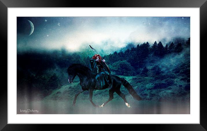  The Brave One   Framed Mounted Print by kristy doherty