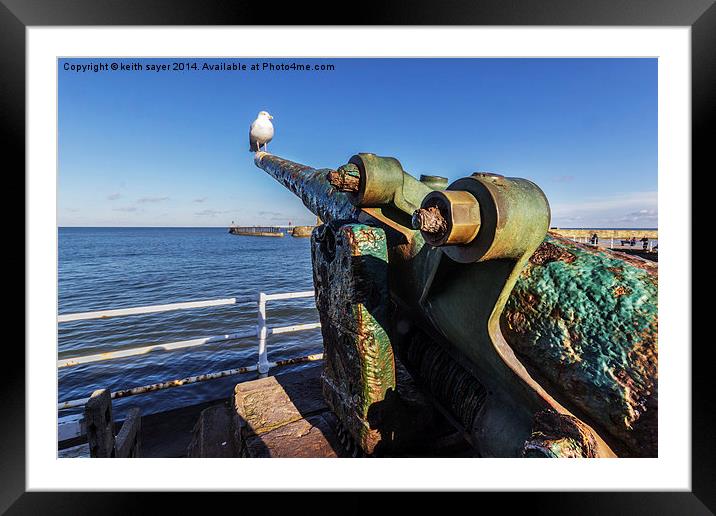  Don`t Shoot Framed Mounted Print by keith sayer